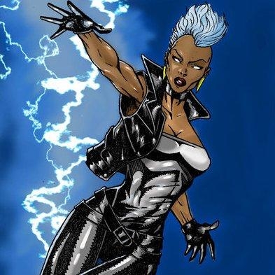 Storm character copyright Marvel Comics. Character Art unknown.